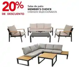 City Club Member's Choice salas de patio oferta