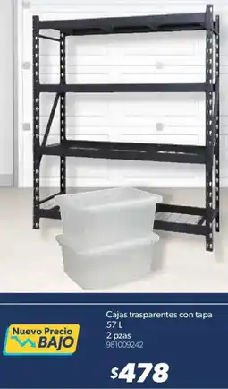 Sam's Club Cajas trasparentes con tapa oferta