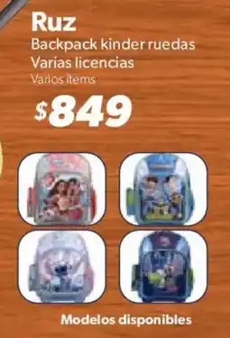 Sam's Club Ruz Backpack kinder ruedas oferta