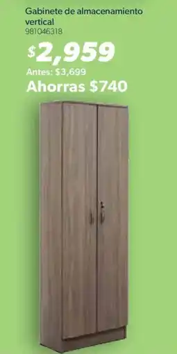 Sam's Club Gabinete de almacenamiento vertical oferta