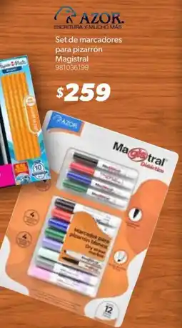 Sam's Club Magistral set de marcadores para pizarrón oferta