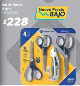 Sam's Club Set de tijeras oferta