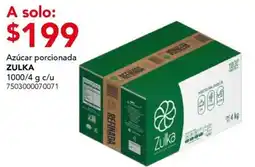 City Club Zulka Azúcar porcionada oferta