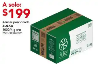 City Club Zulka Azúcar porcionada oferta