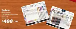 Sam's Club Zebra Marcadores Vintage/fusion colors oferta