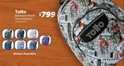 Sam's Club Totto backpack infantil oferta