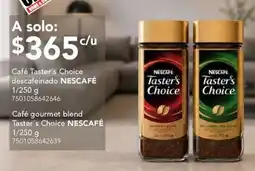 City Club Nescafe Taster's Choice oferta