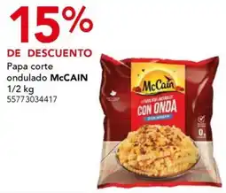 City Club McCain papa corte ondulado oferta