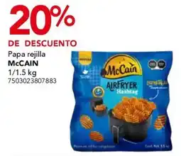 City Club McCain Papa rejilla oferta