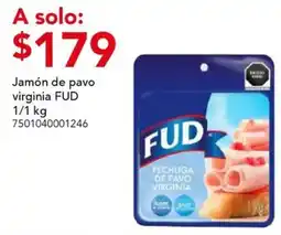 City Club Fud jamón de pavo virginia oferta