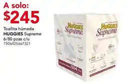 City Club Huggies Toallita húmeda Supreme oferta