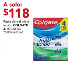 City Club Colgate pasta dental triple acción oferta