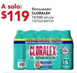 City Club Cloralex el rendidor oferta