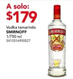 City Club Smirnoff vodka tamarindo oferta