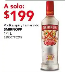 City Club Smirnoff vodka spicy tamarindo oferta