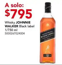 City Club Johnnie Walker Black Label oferta