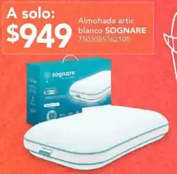 City Club Sognare almohada artic blanco oferta