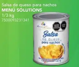 City Club Menú Solutions Salsa de queso para nachos oferta