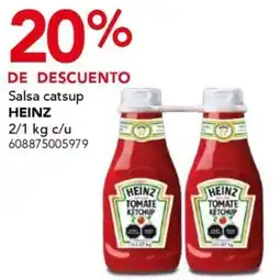 City Club Heinz Salsa catsup oferta