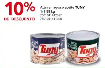 City Club Tuny atún en agua o aceite oferta