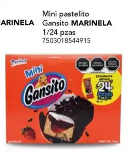 City Club Marinela Mini pastelito Gansito oferta
