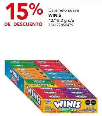 City Club Winis caramelo suave oferta