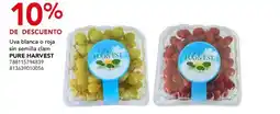 City Club Pure Harvest uva blanca o roja sin semilla clam oferta