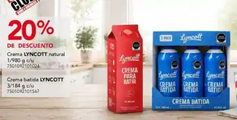 City Club Lyncott crema natural oferta