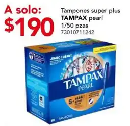 City Club Tampax pearl oferta