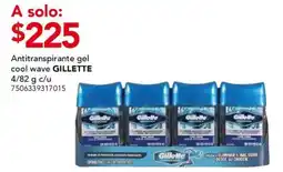 City Club gillette antitranspirante gel cool wave oferta