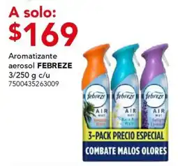 City Club Febreze aromatizante aerosol oferta