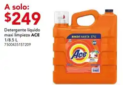 City Club ace detergente liquido maxi limpieza oferta