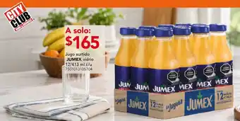 City Club Jumex jugo surtido oferta