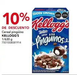 City Club Kellogg's Cereal pingüino oferta