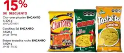 City Club encanto charrones picosito conchitas sal botana tostadita nacho oferta