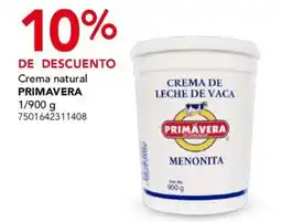 City Club Primavera crema natural oferta