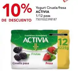 City Club Activia Yogurt Ciruela/fresa oferta