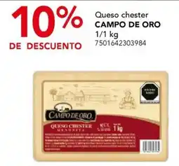 City Club Campo de Oro Queso Chester oferta