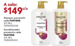 City Club Pantene shampoo prevención caída oferta