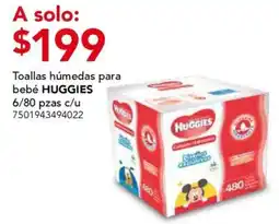 City Club Huggies toallas húmedas para bebé oferta