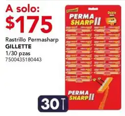 City Club Gillette Perma Sharp II oferta