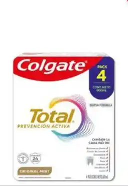 City Club Colgate Total Prevencion Activa Original Mint oferta