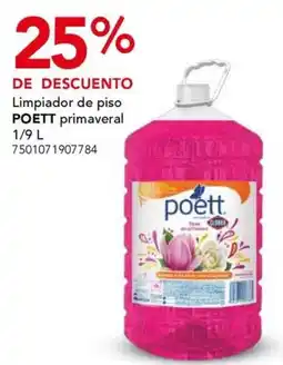 City Club poett limpiador de piso primaveral oferta