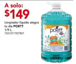 City Club poett limpiador liquido alegra tu dia oferta