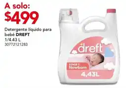 City Club Dreft Detergente líquido para bebé oferta
