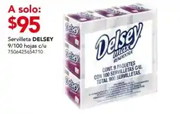City Club Delsey servilleta oferta