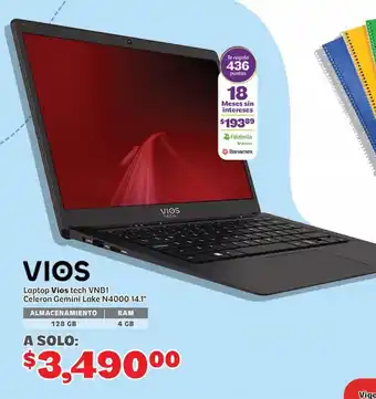 Vios Laptop 14.3"