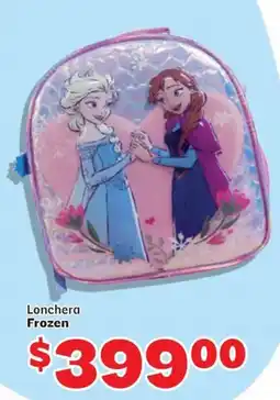 Soriana Mercado Frozen lonchera oferta