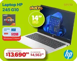Ofix hp laptop hp 245 g10 oferta