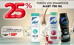 Woolworth Alert shampoos oferta